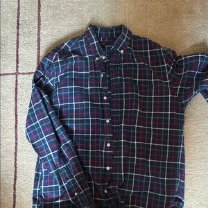 Jcrew flannel Oxford